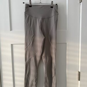 Lululemon High Rise Base Pace Reflective Leggings (Silver | Grey | 4)